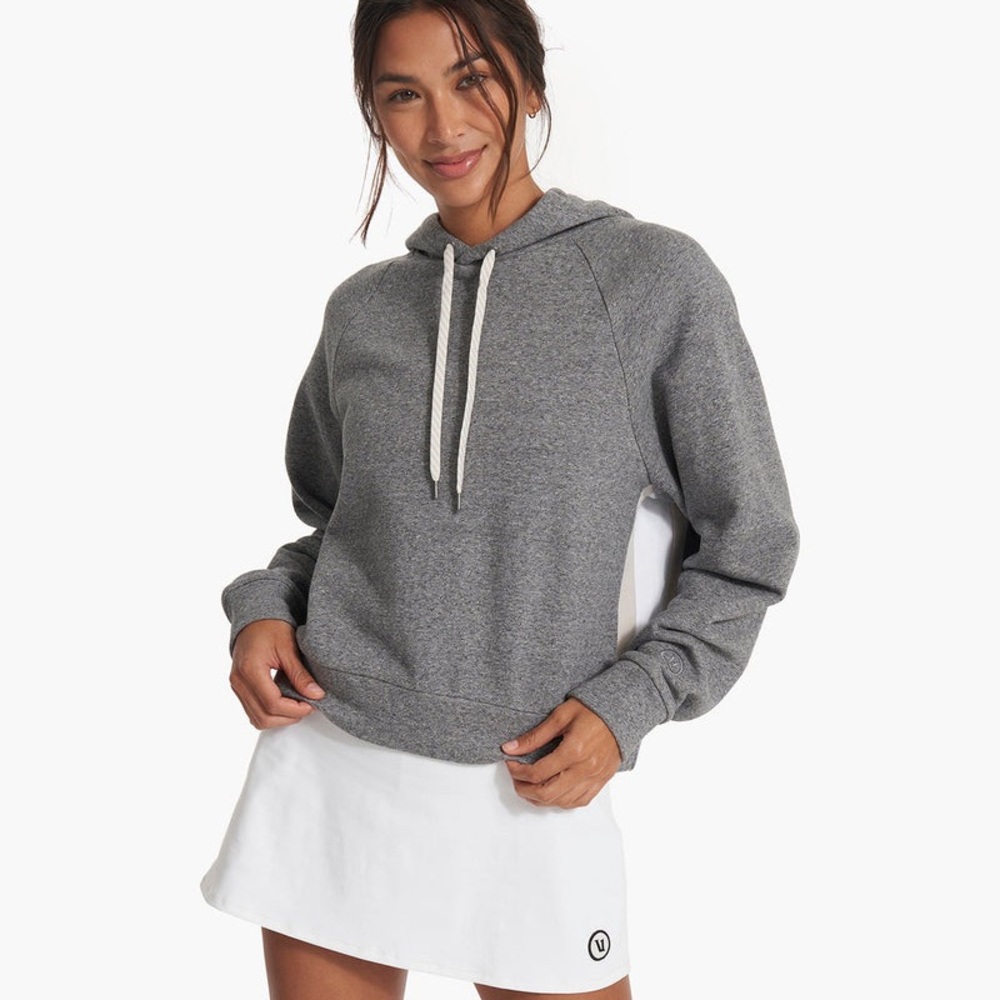 Vuori Colorblock Heather Gray Women's Hoodie! Size small! Excellent condition!
